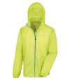 RS189M R189X Result Urban HDi Quest Stowable Jacket Royal Blue / Lime Green colour image
